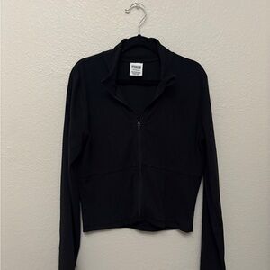 PINK Victoria's Secret Sleek Black Outerwear